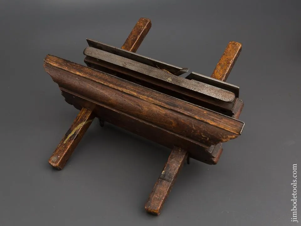 18th Century Dutch Plow Plough Plane GOOD  - 80686