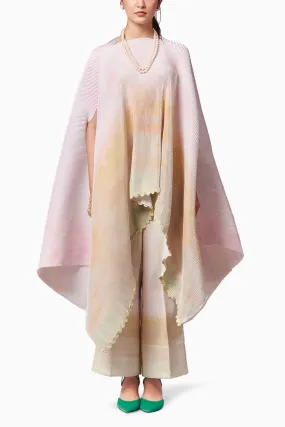 After Glow Cape and Trousers Coord Set