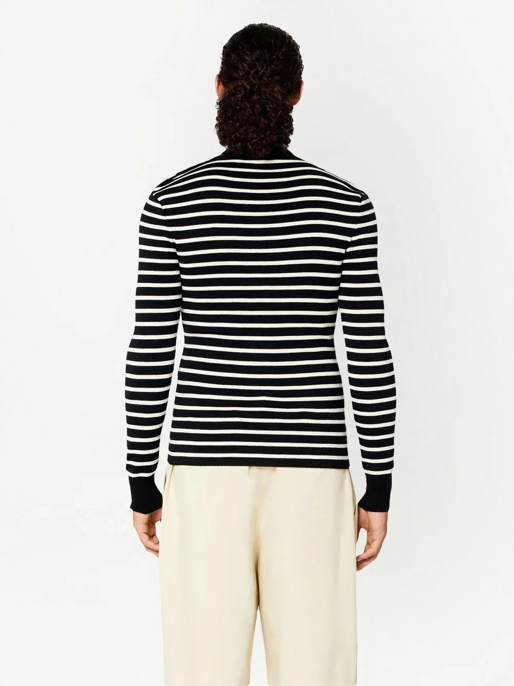 AMI PARIS Crewneck Sailor Sweater Nautic Blue