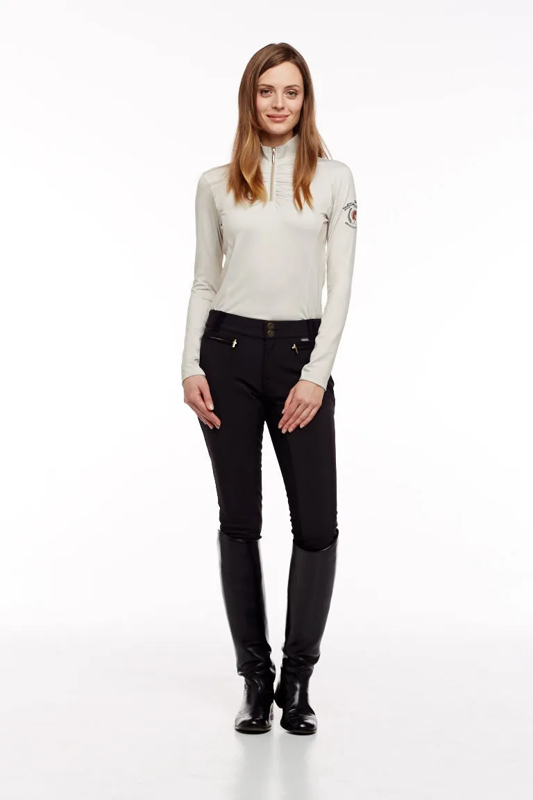 Arista Equestrian Ruche Long Sleeve Sunblocker Shirt - Women's (Sale) Reg. Price 110.00