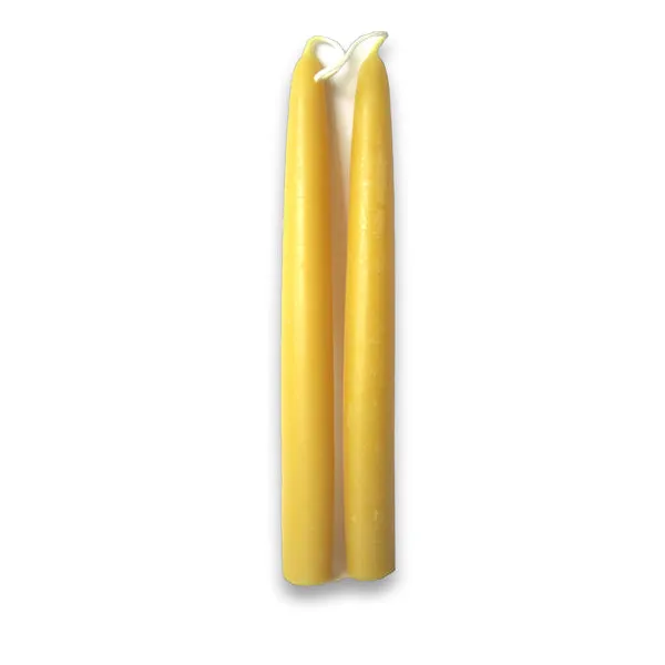 Beeswax Tapers - 7/8" x 12"