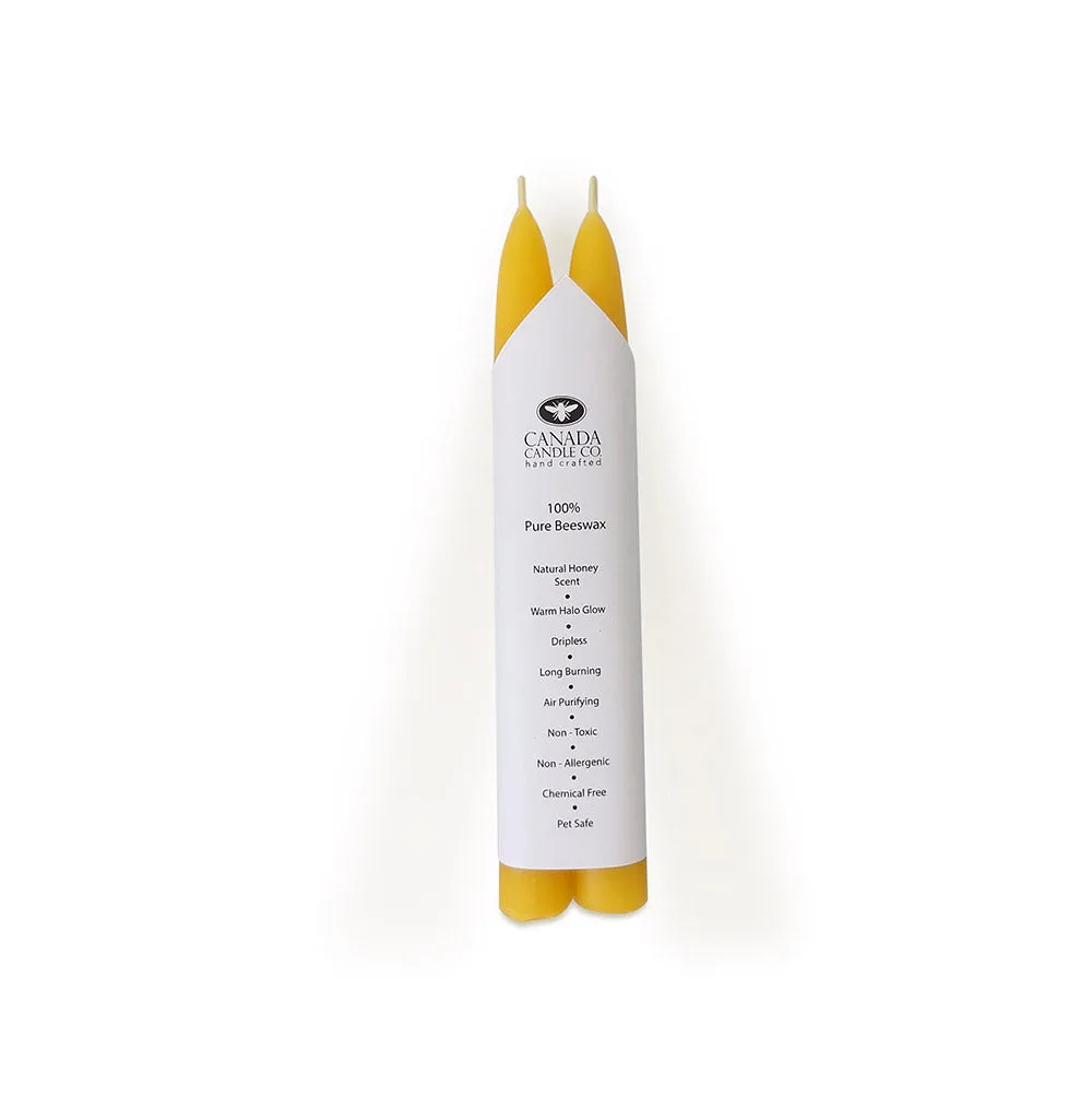Beeswax Tapers - 7/8" x 8"