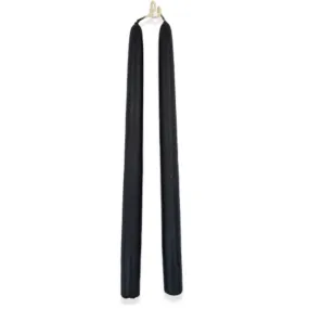 Black Beeswax Tapers - 7/8" x 11"