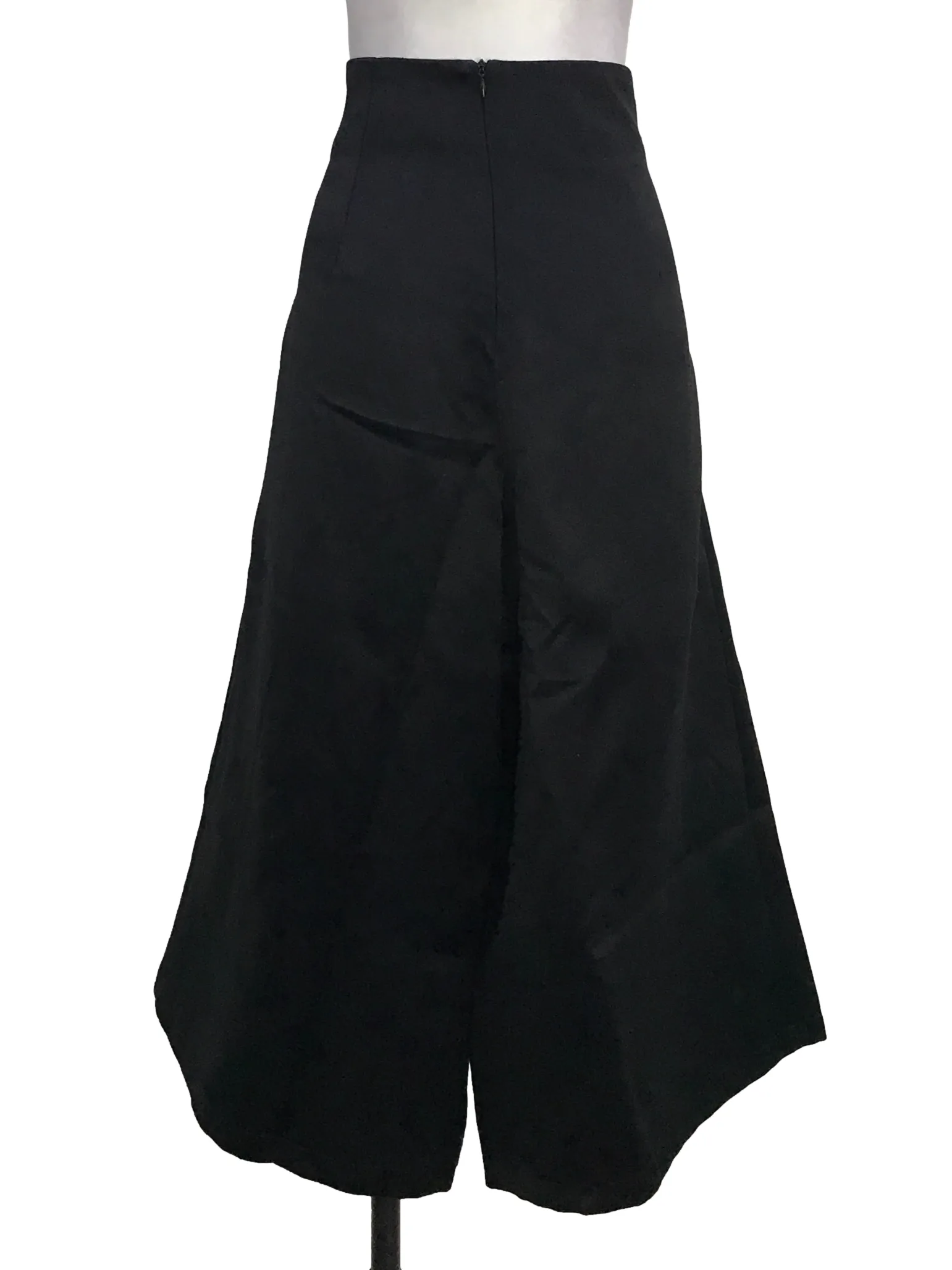 Black High Waist Culottes