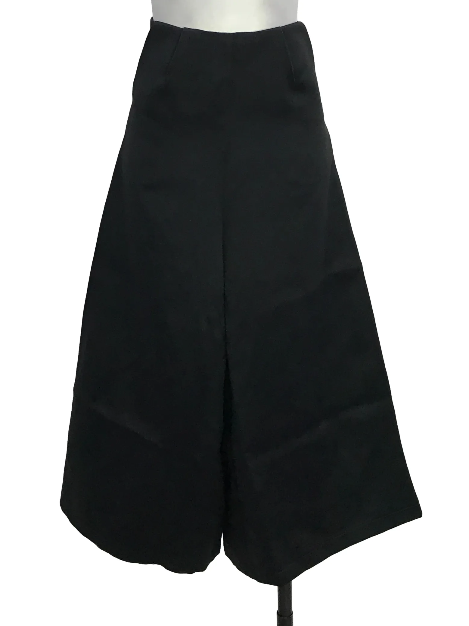 Black High Waist Culottes