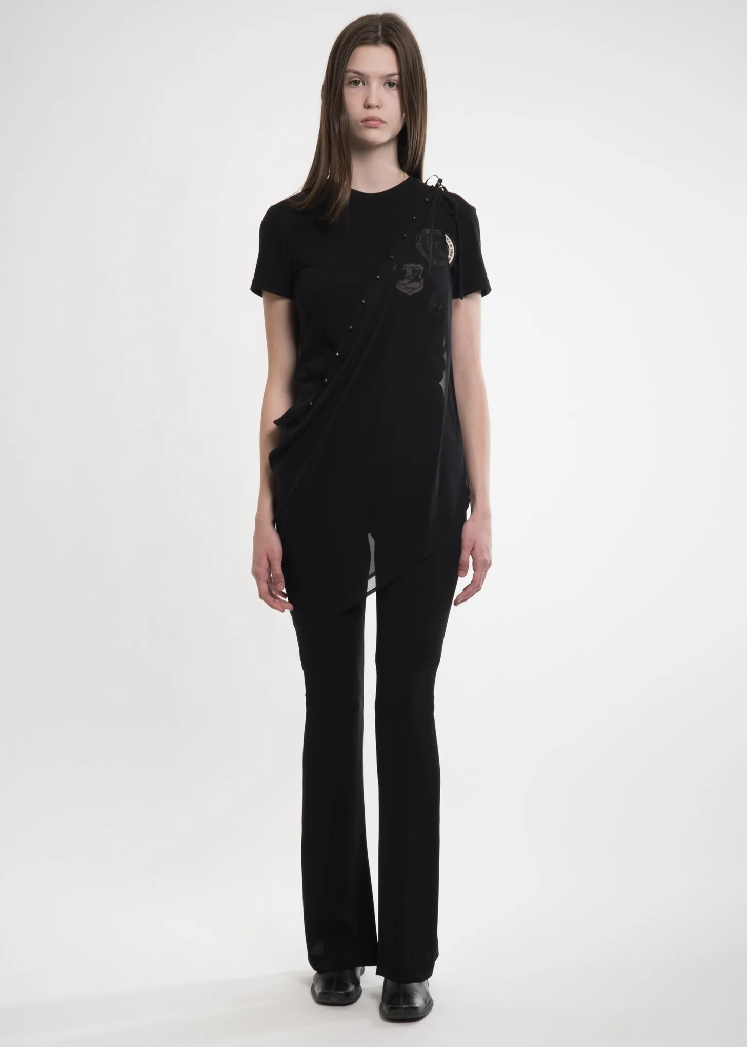 Black Pants w/ Scarf