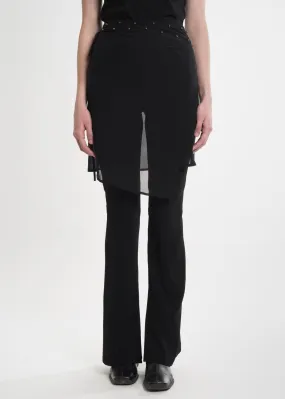 Black Pants w/ Scarf