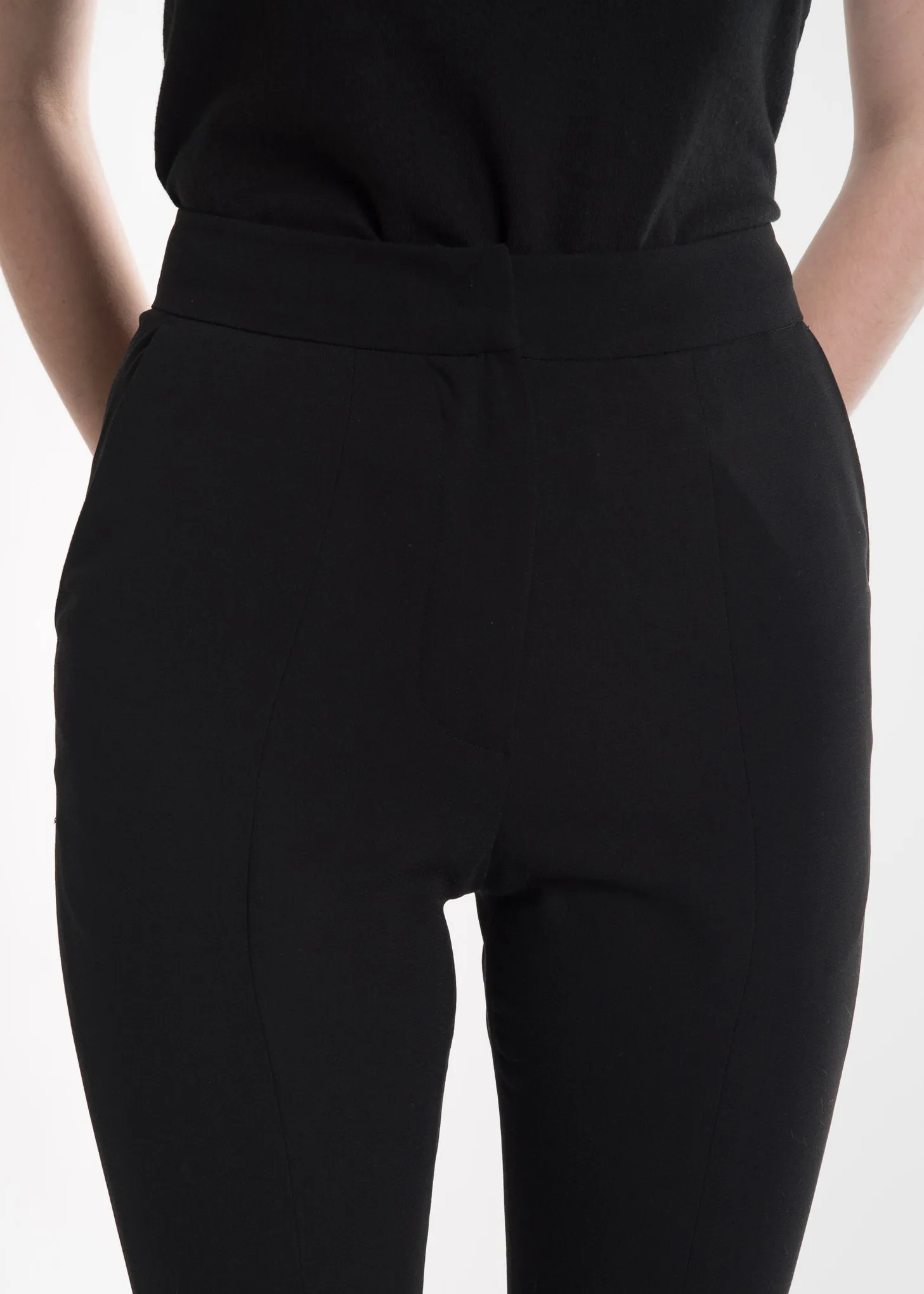 Black Pants w/ Scarf