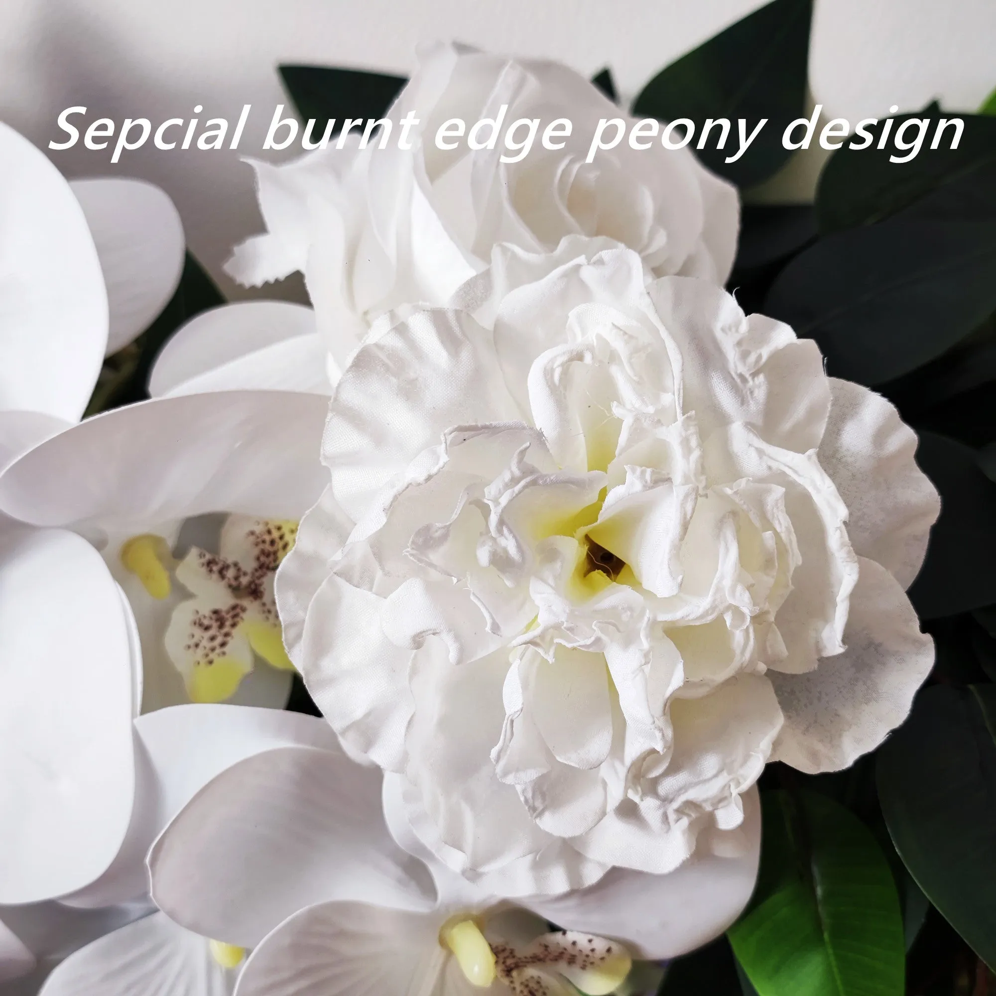 Bulk Wedding Arch White Flowers Swag Flowers Table Flower Hanging Ornament Wholesale