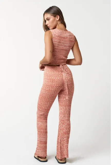Carma Knit Top and Pants Set