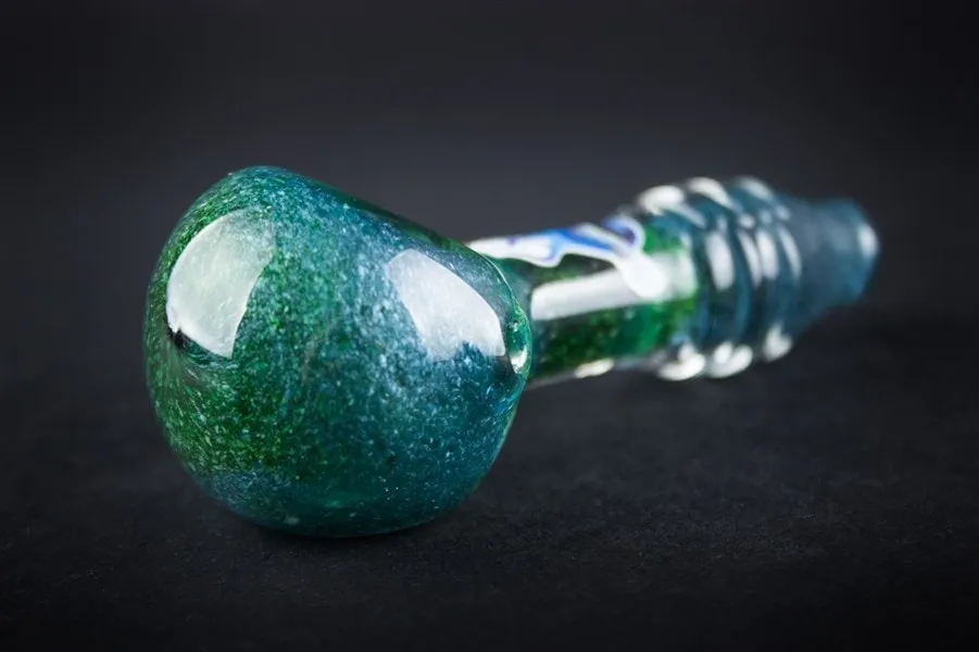 Chameleon Glass Frit Interstellar Hand Pipe