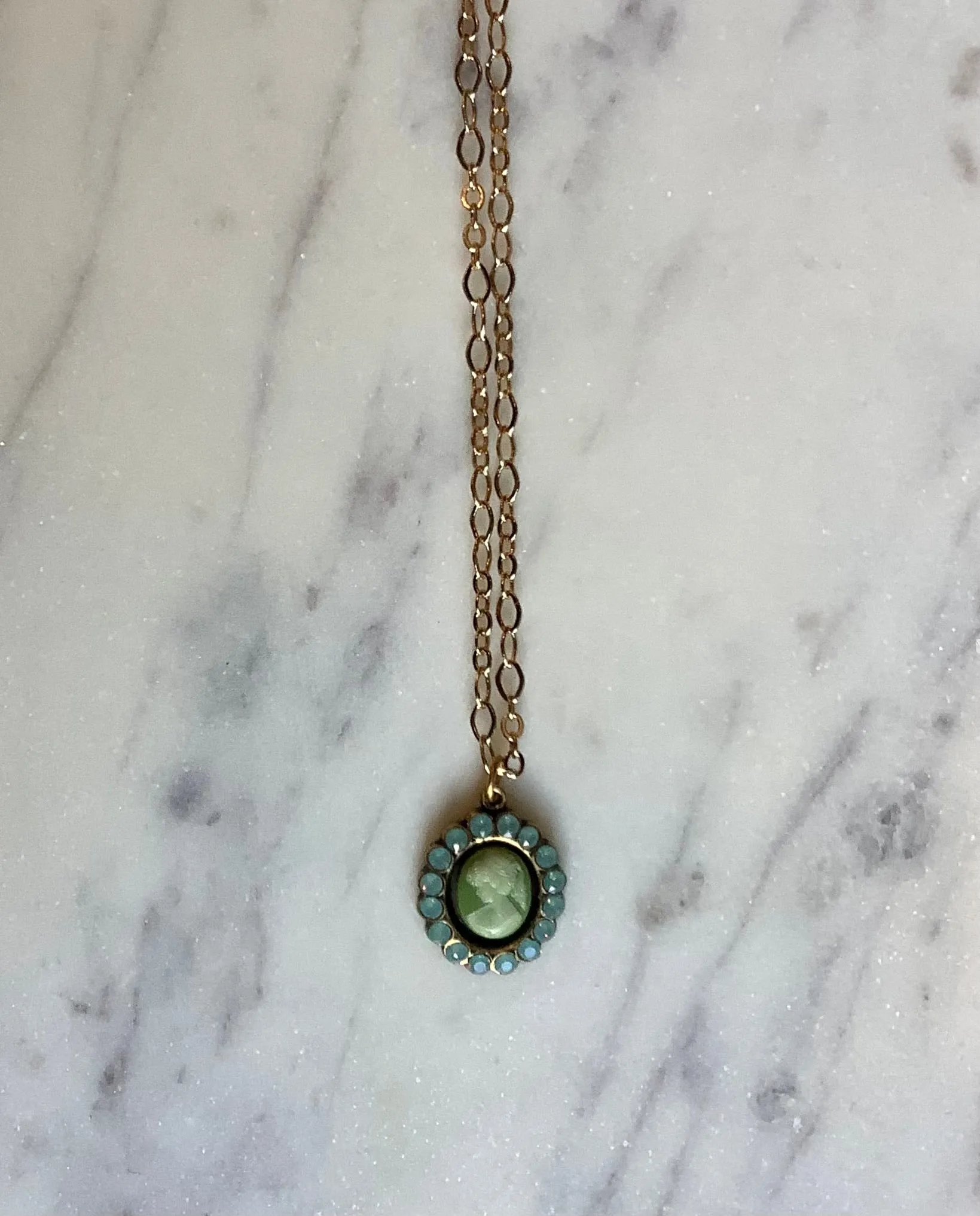 Claire Cameo Necklace