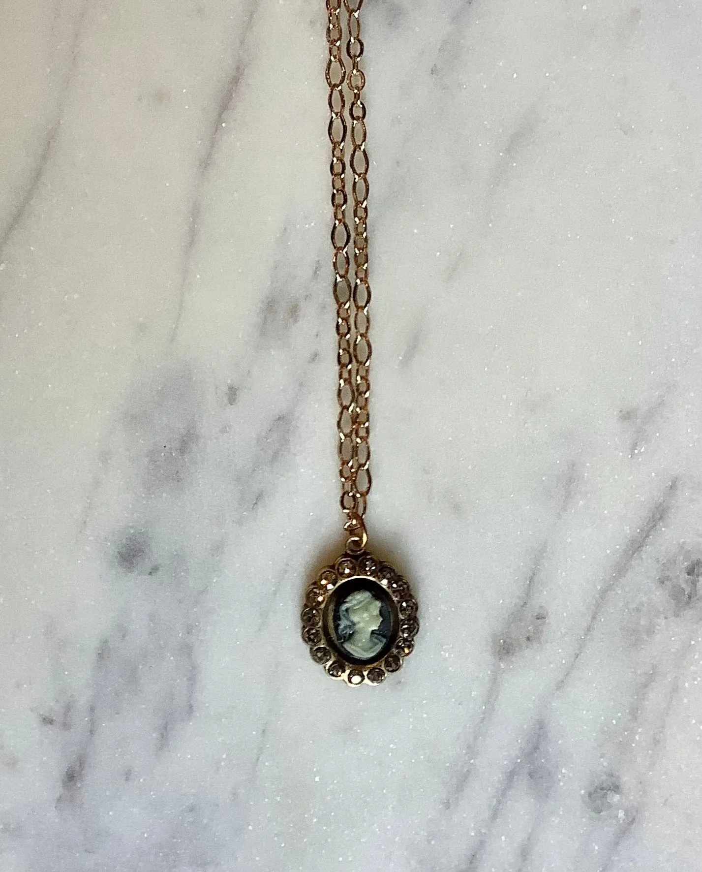 Claire Cameo Necklace