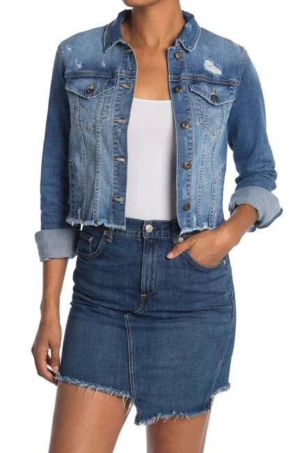 Crop Denim Jacket