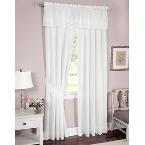 Danielle Embroidered Eyelet Tier Curtain