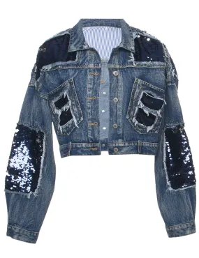 Dark Wash Denim Jacket - XL