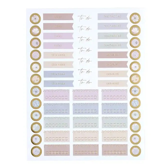 Erin Condren Wildflowers Assorted Sticker Pack