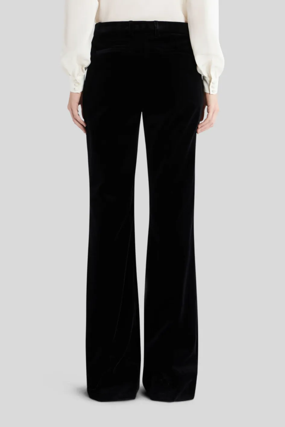 Flared Velvet Pants