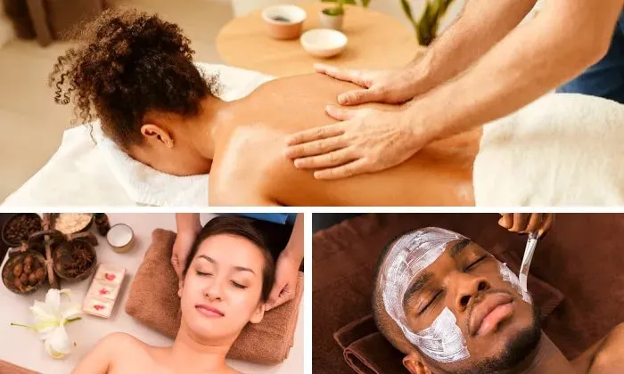Full body massage with optional treatment