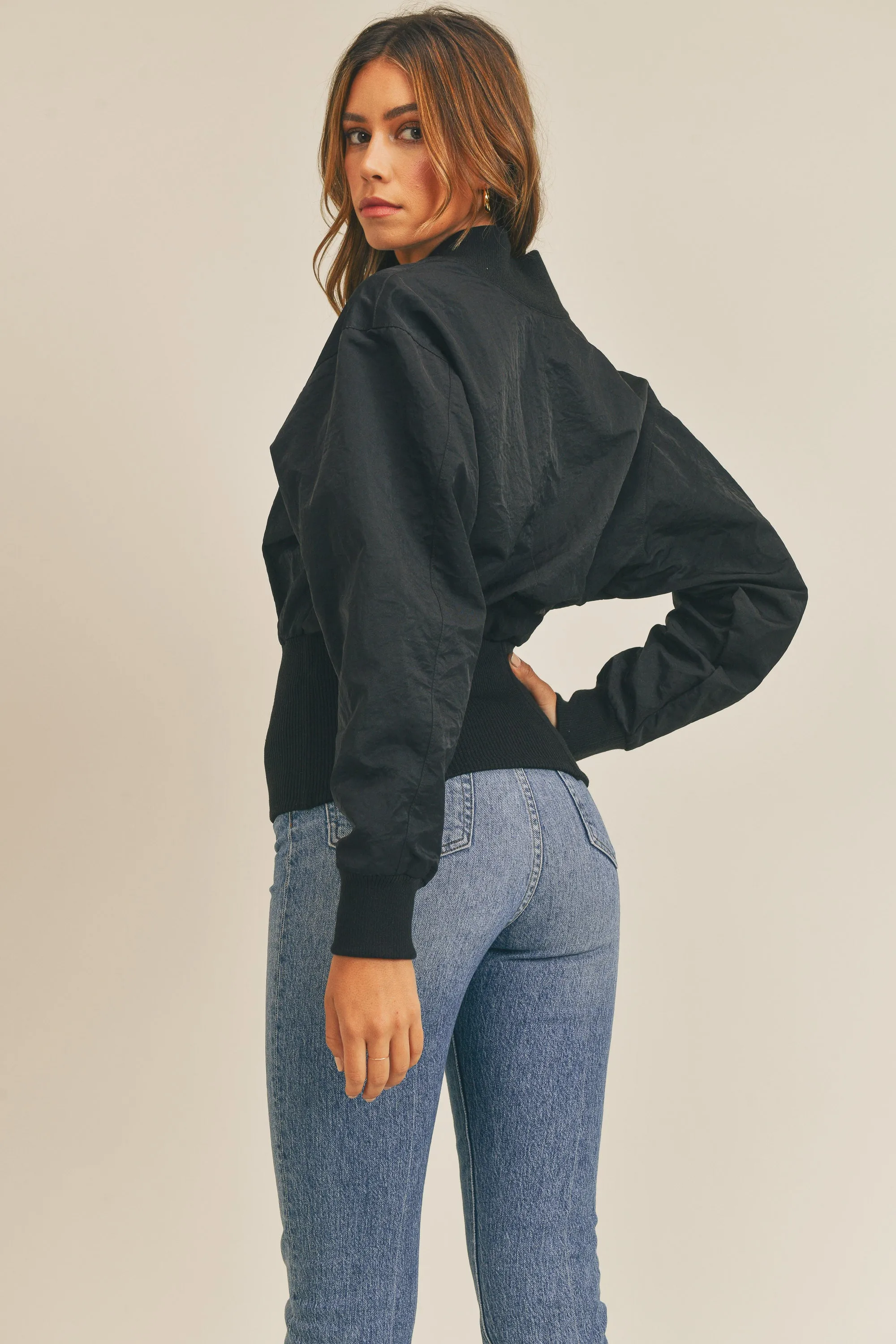 GAIA LONG SLEEVE TWO WAY JACKET
