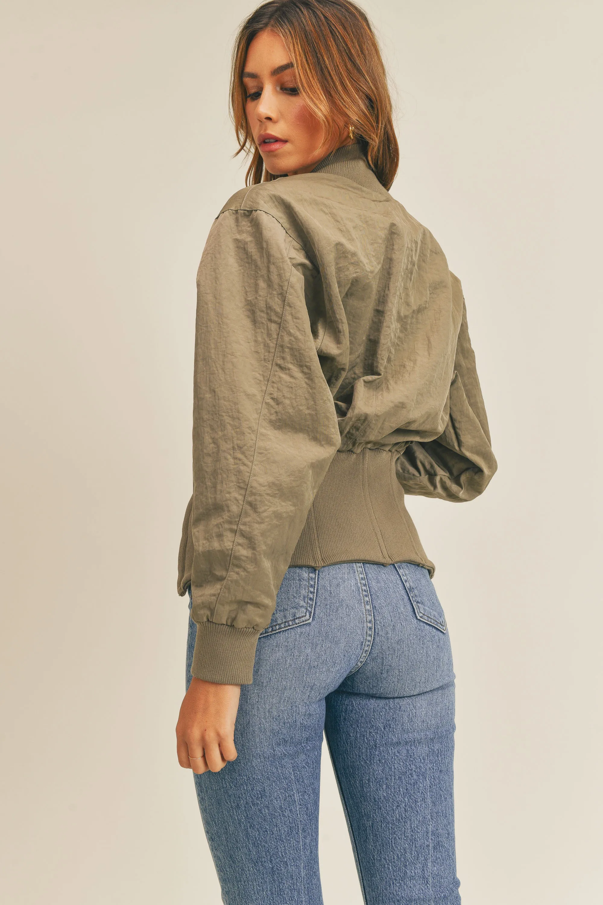 GAIA LONG SLEEVE TWO WAY JACKET