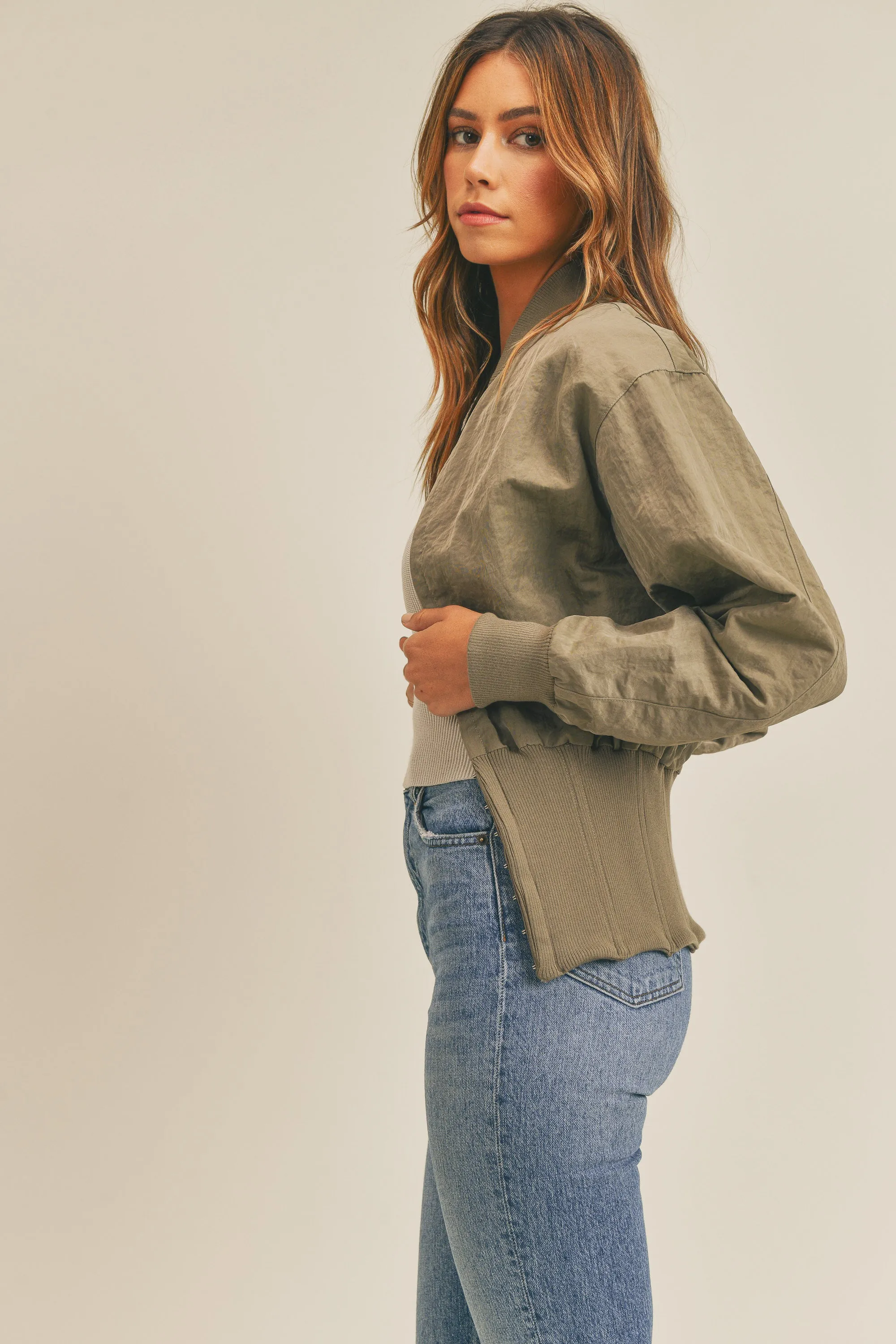 GAIA LONG SLEEVE TWO WAY JACKET