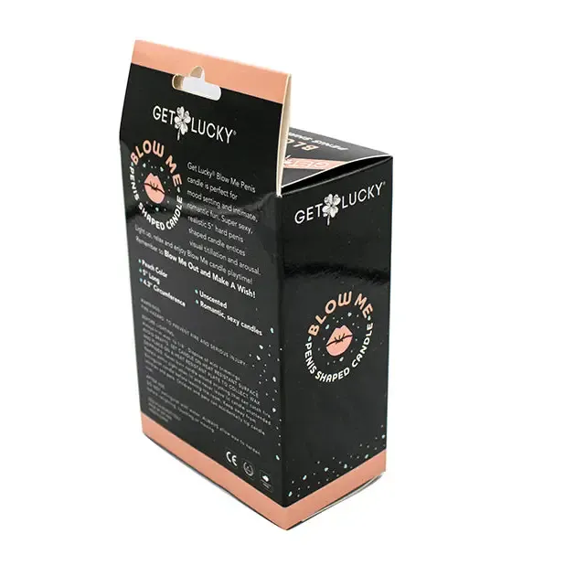 Get Lucky 5" Blow Me Penis Candle - Peach