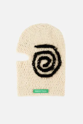 Hand Crocheted Balaclava, Natural