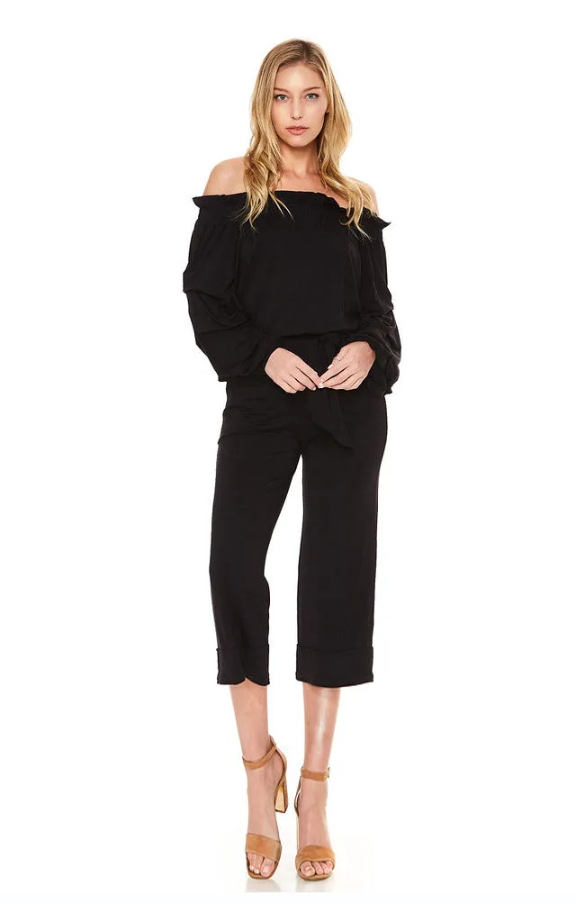 HAZEL JUMPSUIT (Black)- VD2074