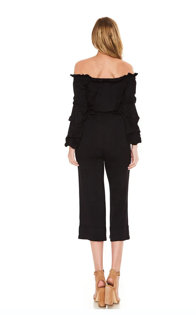 HAZEL JUMPSUIT (Black)- VD2074