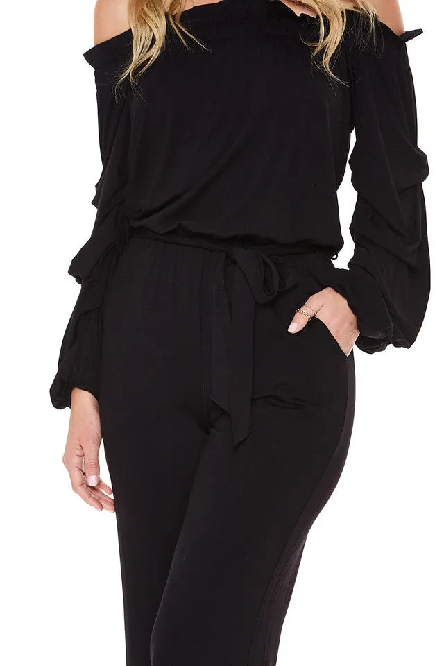 HAZEL JUMPSUIT (Black)- VD2074