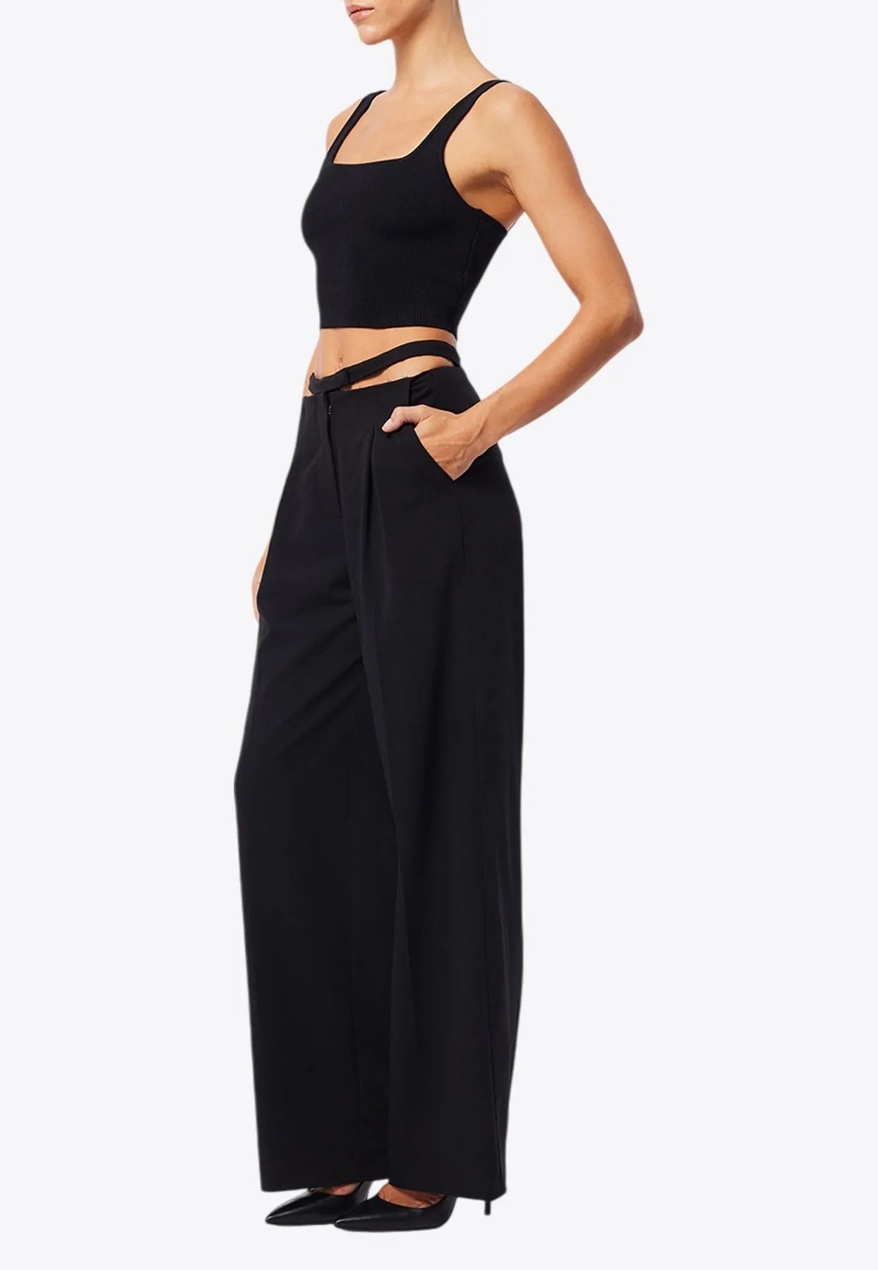 In Formation Wide-Leg Pants