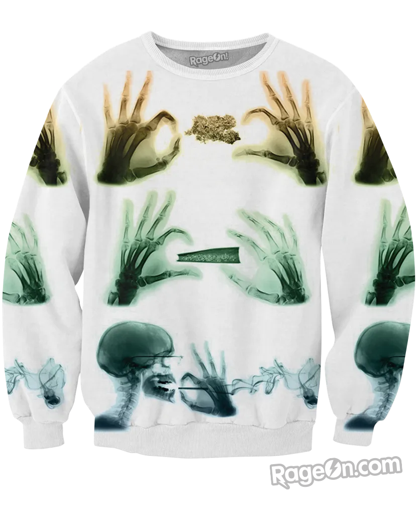 Inverted X-Ray Crewneck Sweatshirt