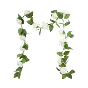 Ivory Rose Garland