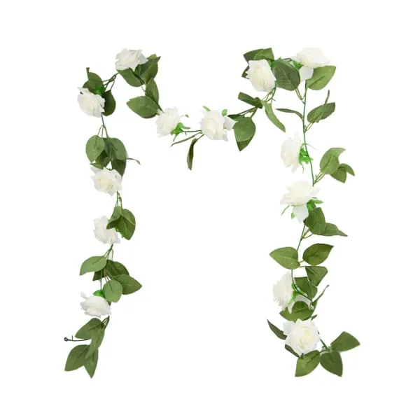 Ivory Rose Garland