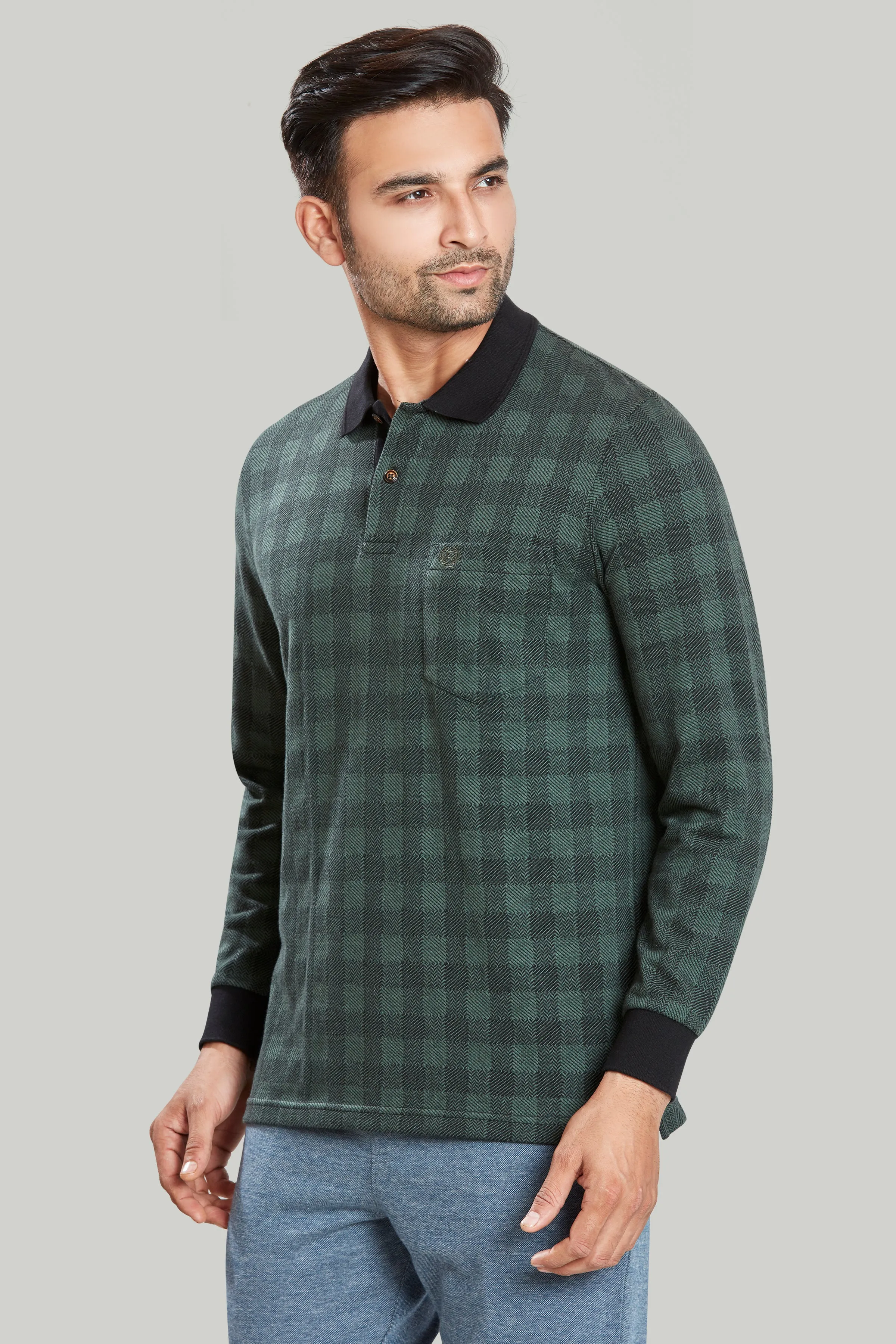 Jacquard Polo