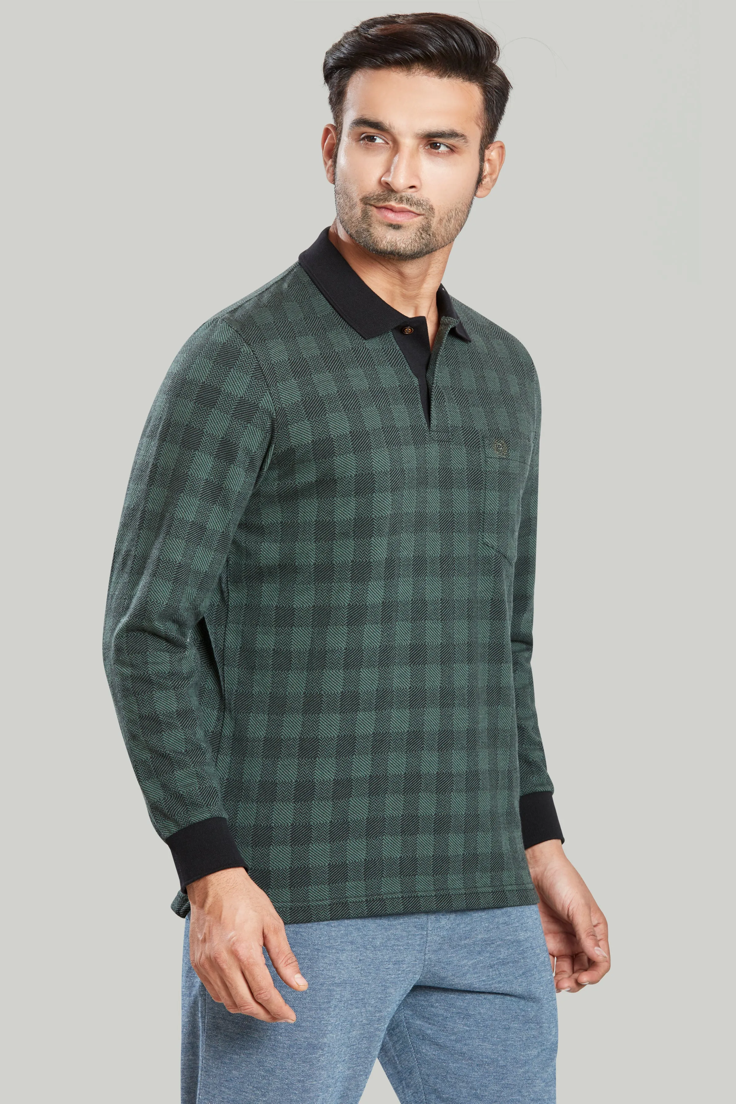 Jacquard Polo