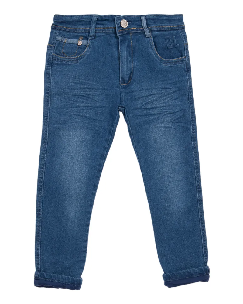 Jeans Zack Niño Denim celeste Black and Blue
