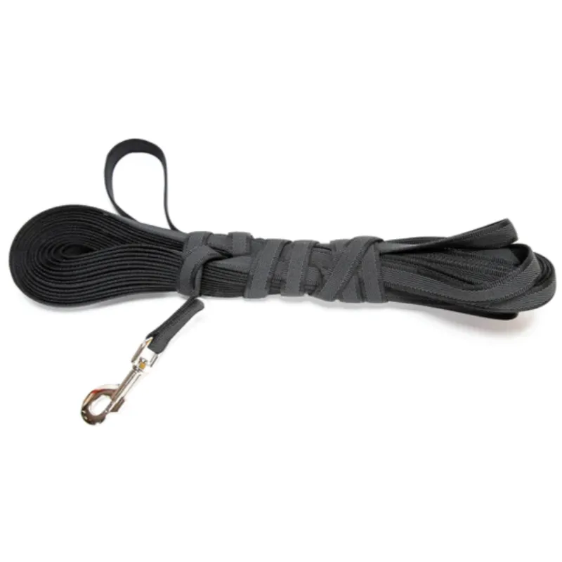JULIUS K9 "SUPER GRIP"  Extra Long Leash Black 20mm - 10ft/3m