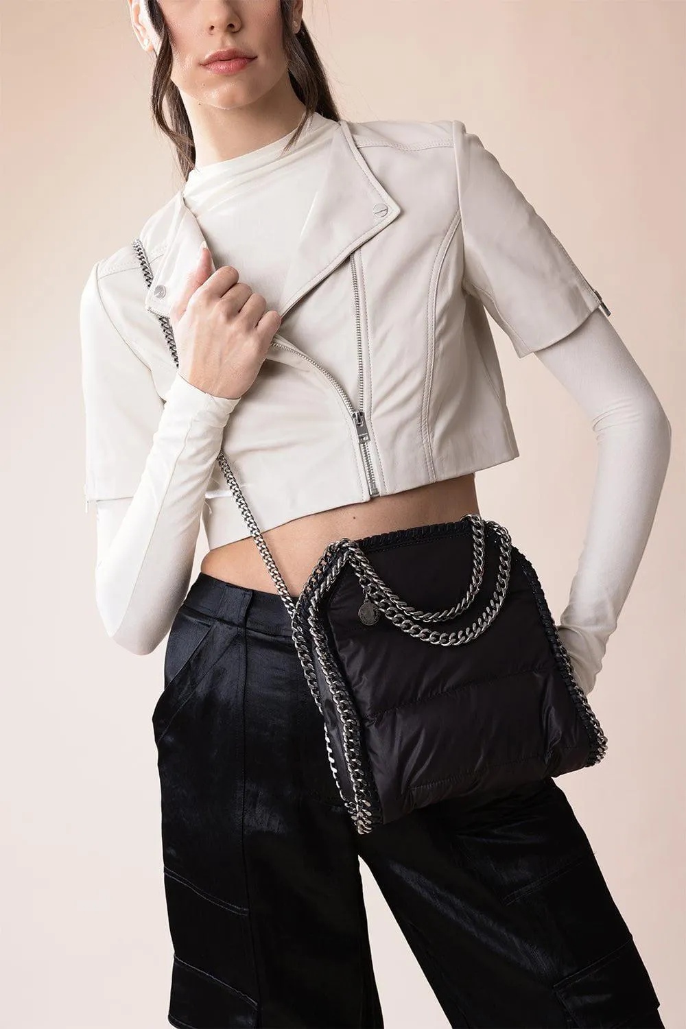 Kirsi Cropped Jacket - Bone