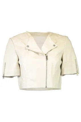 Kirsi Cropped Jacket - Bone