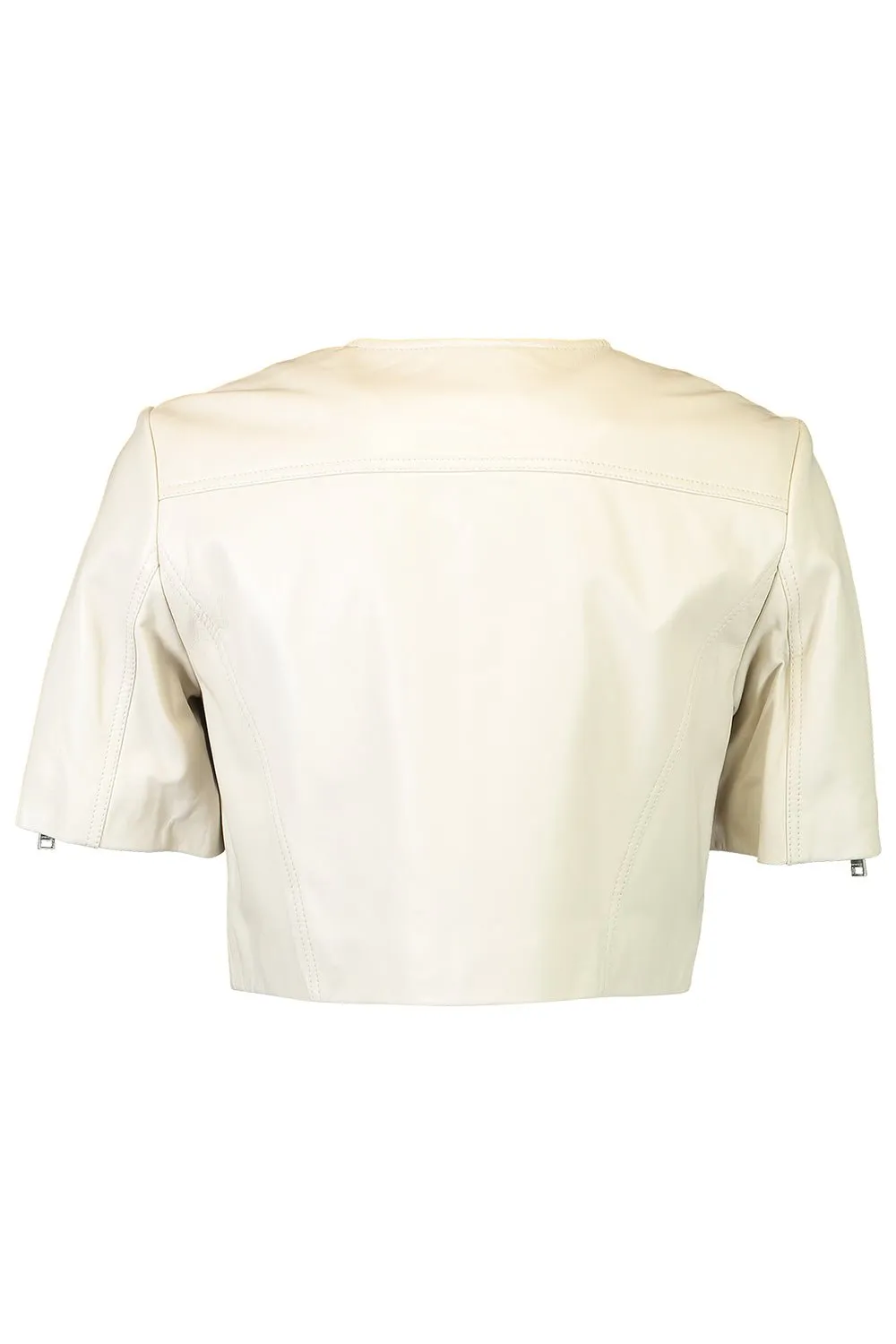 Kirsi Cropped Jacket - Bone