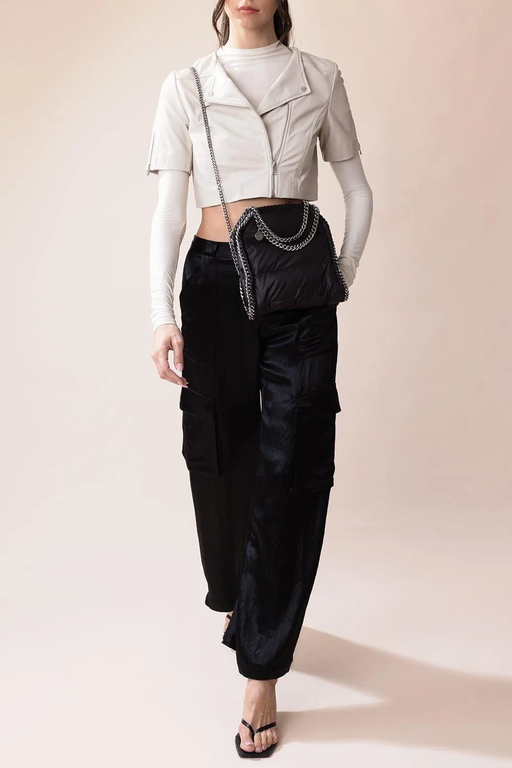 Kirsi Cropped Jacket - Bone