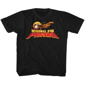 Kung Fu Panda Cape Flare Logo Toddler T-Shirt
