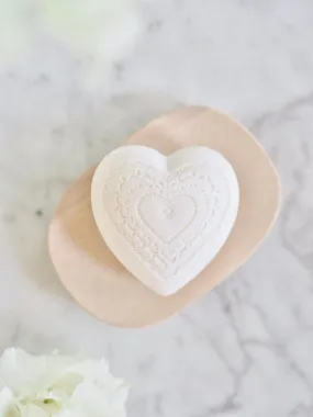 Lacey Heart Soap