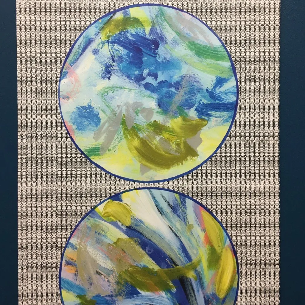 Large Abstract Circle Wallpaper