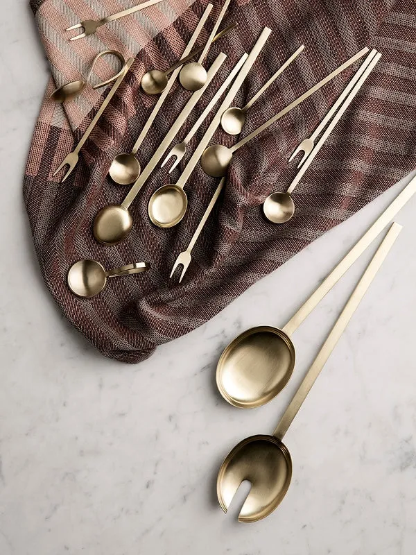 Long Spoon | Fein | Brass | by ferm Living