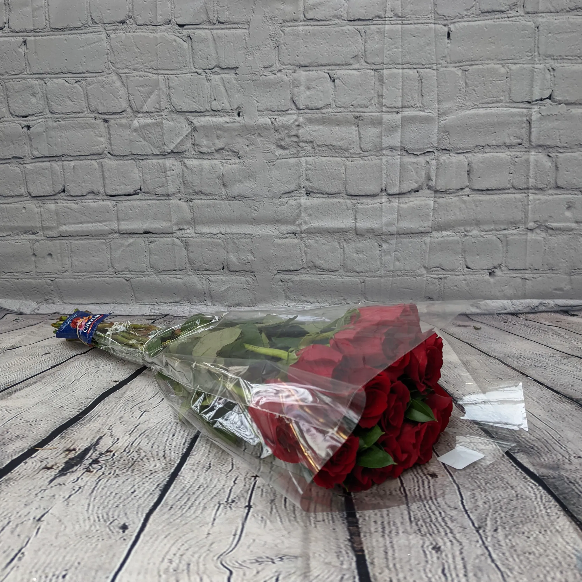Long Stem Rose Bouquet - 1 dozen