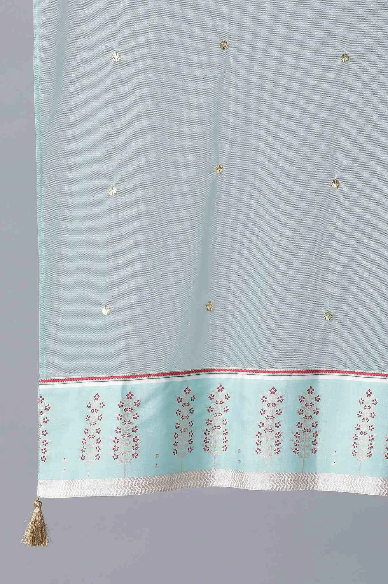 Maroon kurta-Culottes-Drape Set