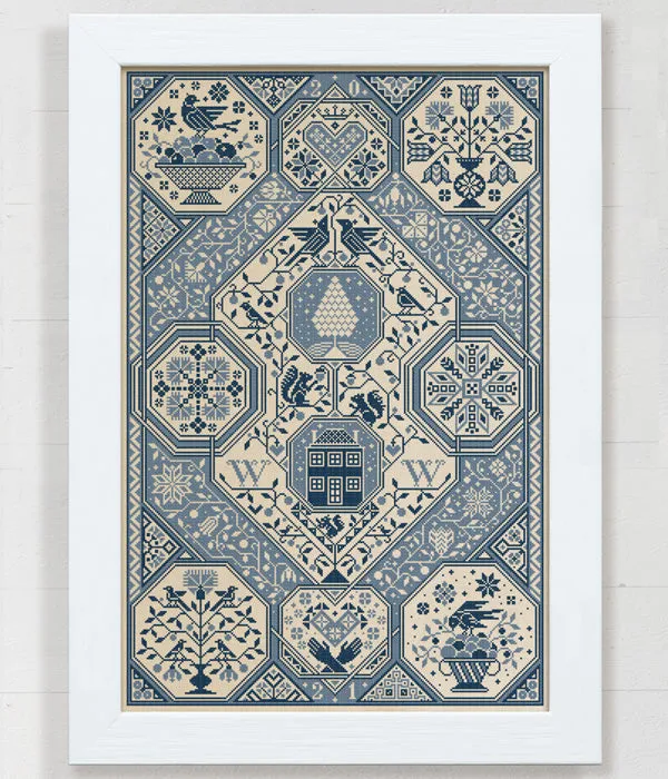 Modern Folk Embroidery - SAL 2021: The Fruits of Plenty - Booklet Chart